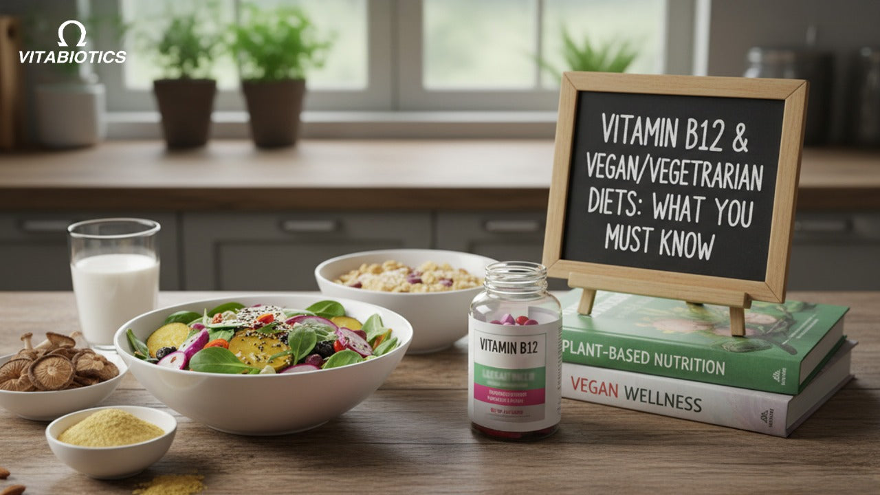 Vitamin B12 and Vegan/Vegetarian Diets: What You Must Know?