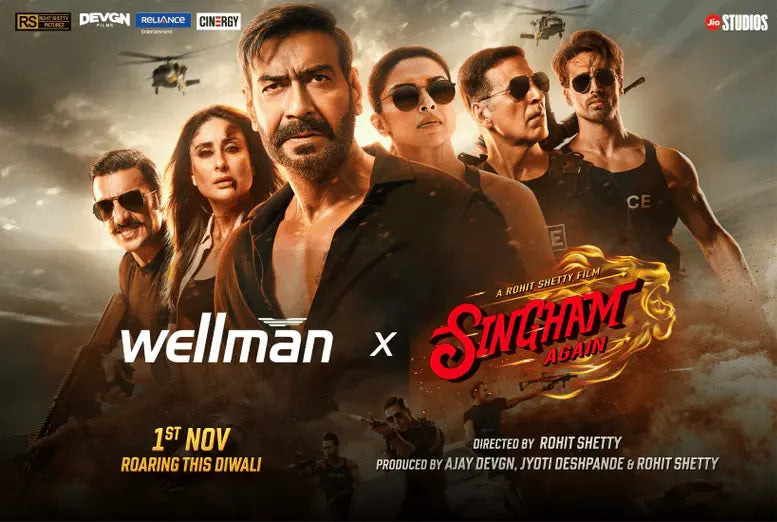 Wellman by Meyer Vitabiotics Joins Forces with Singham Again as a Co-Branding Partner