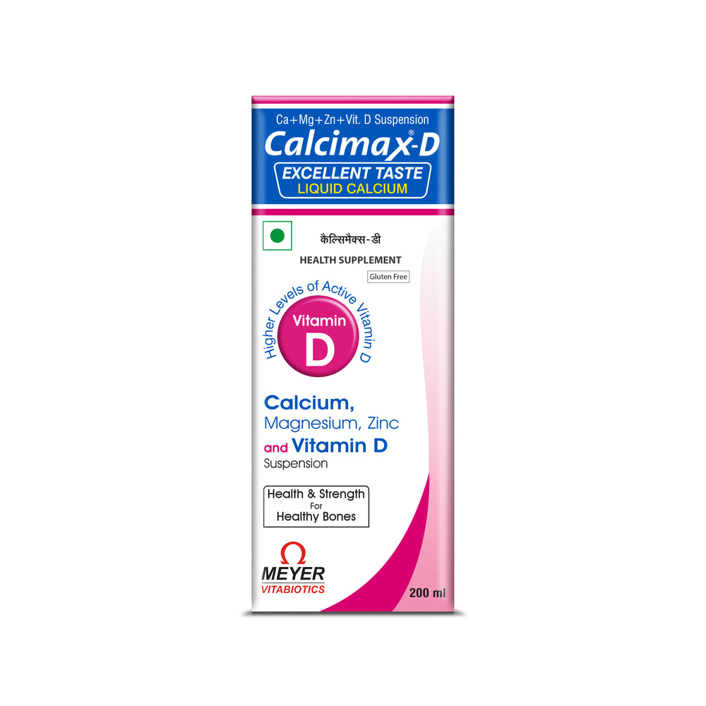 Calcimax-D Liquid Calcium 200Ml