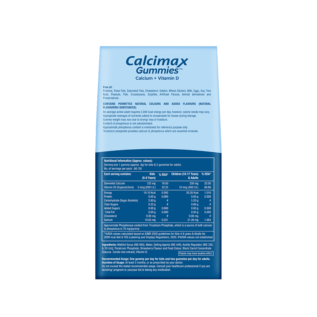 Calcimax Gummies( 60 Gummies)