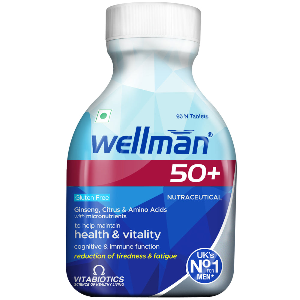 Wellman 50+ 60 Tablets - 1 Tub Pack