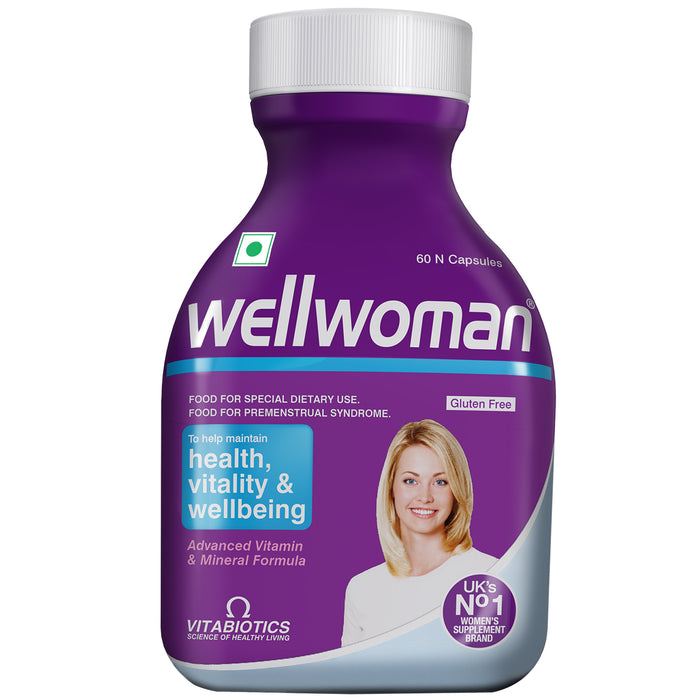 Wellwoman Multivitamin for Women 60 Capsule- Tub Pack