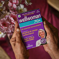 Wellwoman 70+ Multivitamin Tablets for Women Aged 70 Plus | 30 Veg Tablets