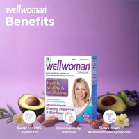 Wellwoman Multivitamins for Women | 30 Veg Capsules