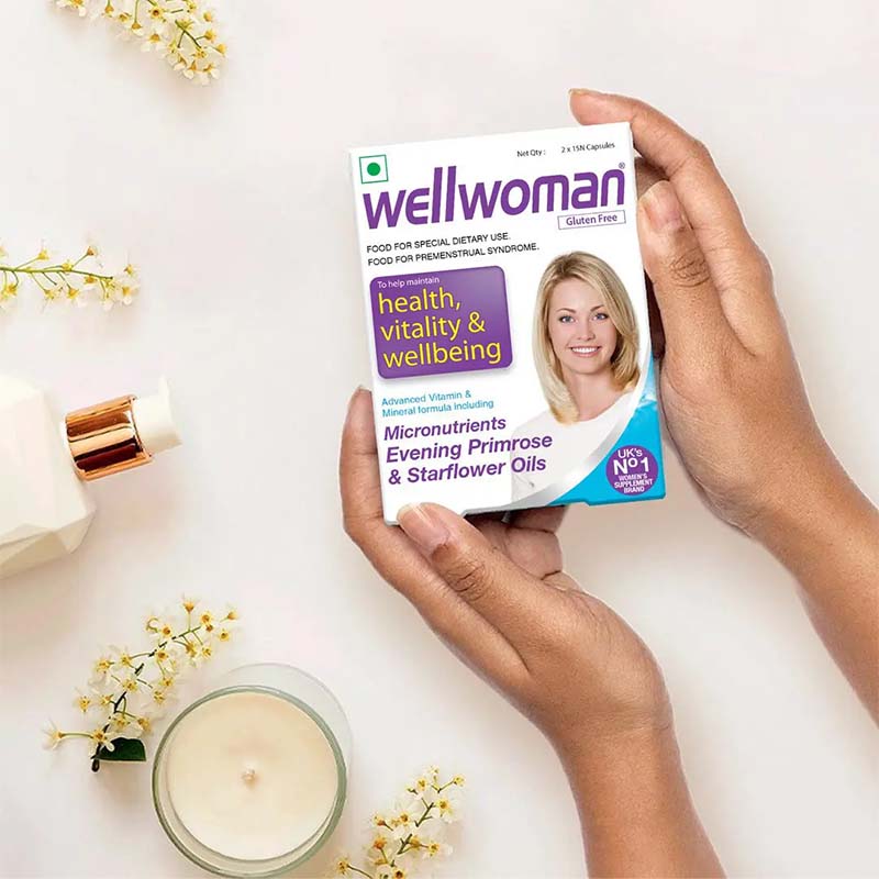 Wellwoman Multivitamins for Women | 30 Veg Capsules