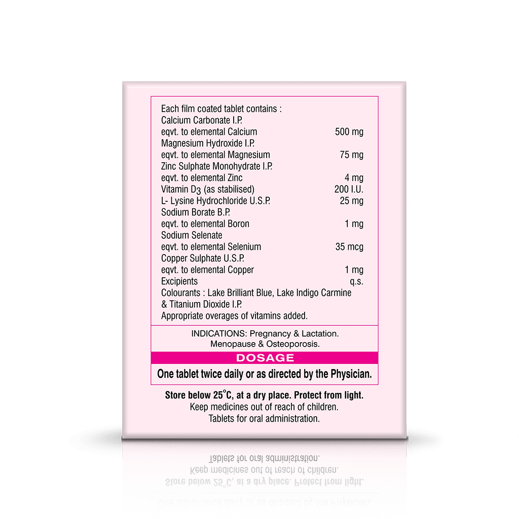 Calcimax 500 30 Tablets - 1 Strip