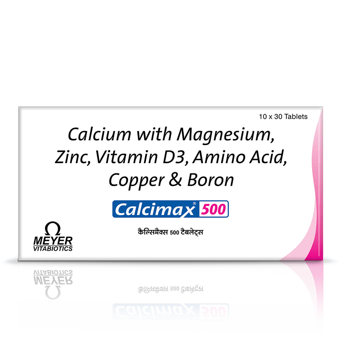 Calcimax 500 30 Tablets - 1 Strip