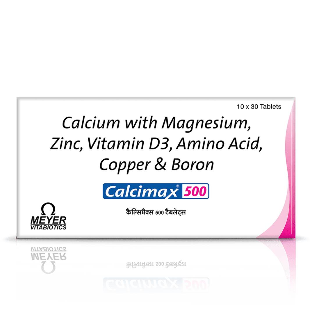 Calcimax 500 30 Tablets - 1 Strip