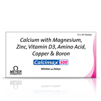 Calcimax 500 30 Tablets - 1 Strip