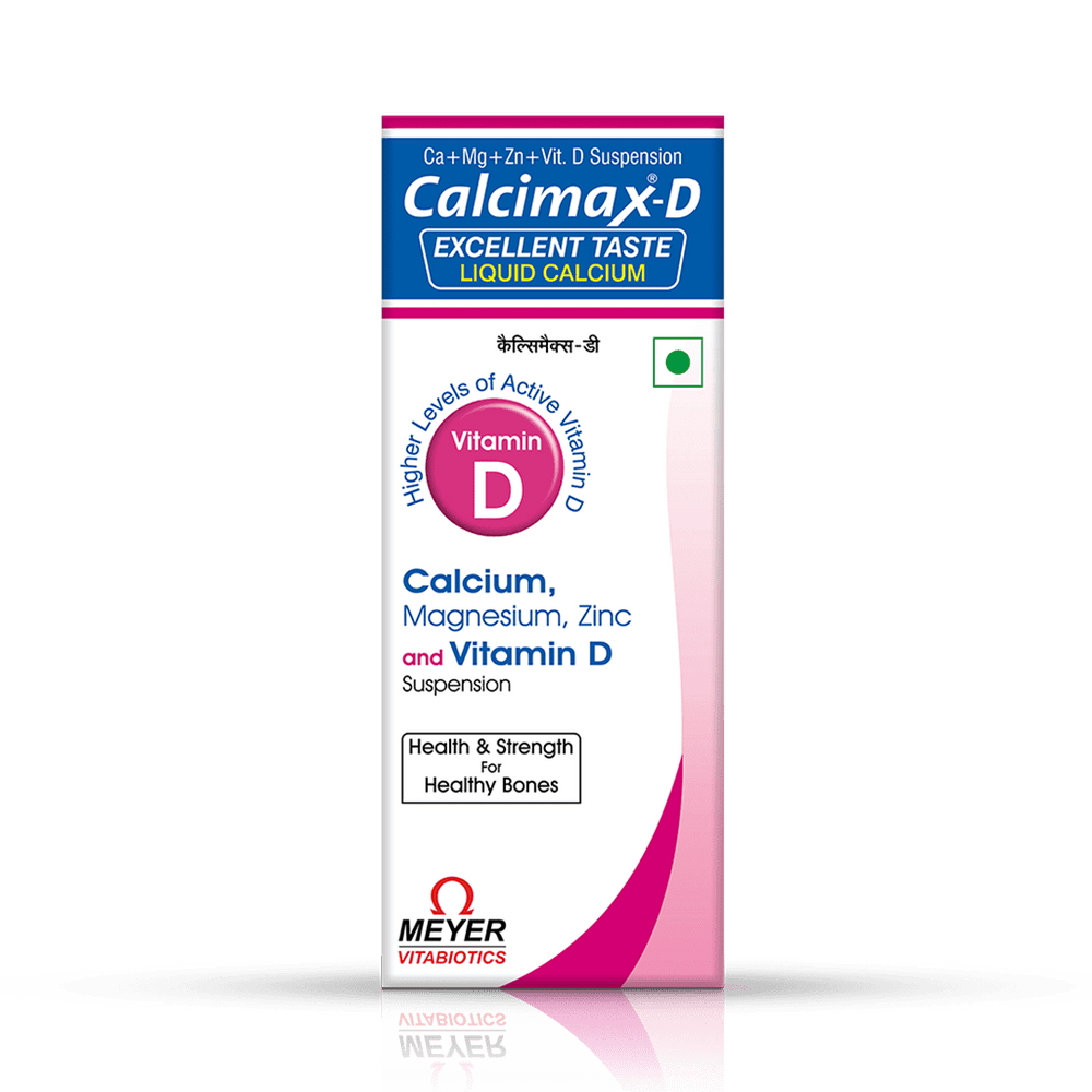 Calcimax-D Liquid Calcium 200Ml