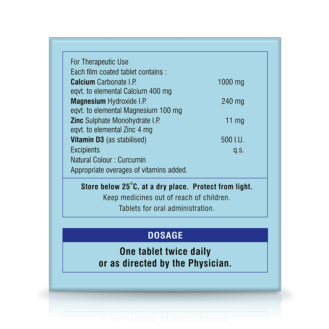 Calcimax Forte Plus 30 Tablets (1 Strip)