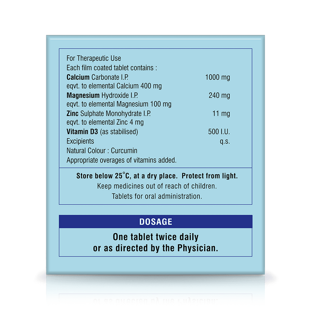 Calcimax Forte Plus 30 Tablets (1 Strip)