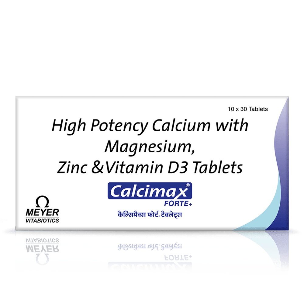 Calcimax Forte Plus 30 Tablets (1 Strip)