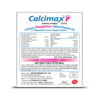 Calcimax P Tablets - 1 Strip (15 Tablets)