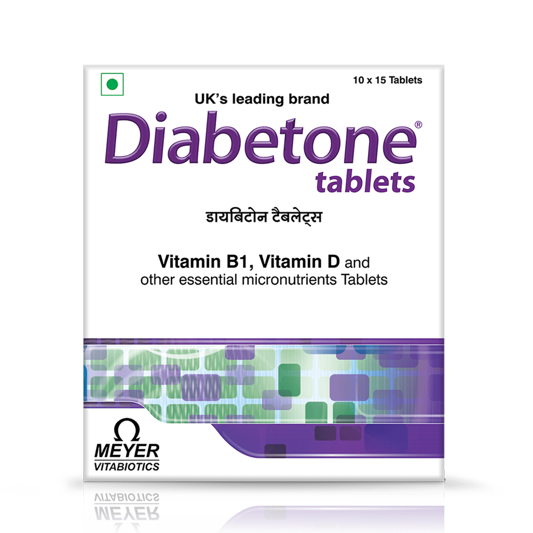 Diabetone Tablets - 1 strip of 15 Tablets