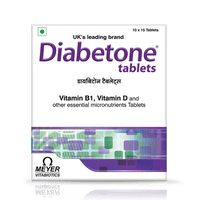 Diabetone Tablets - 1 strip of 15 Tablets