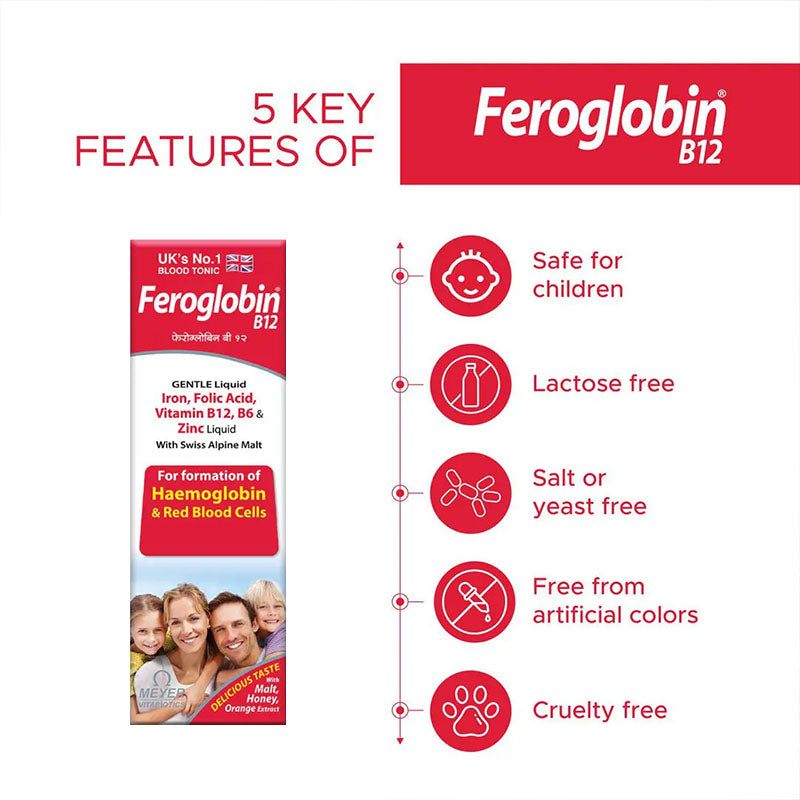 Feroglobin B12 Liquid 200ml