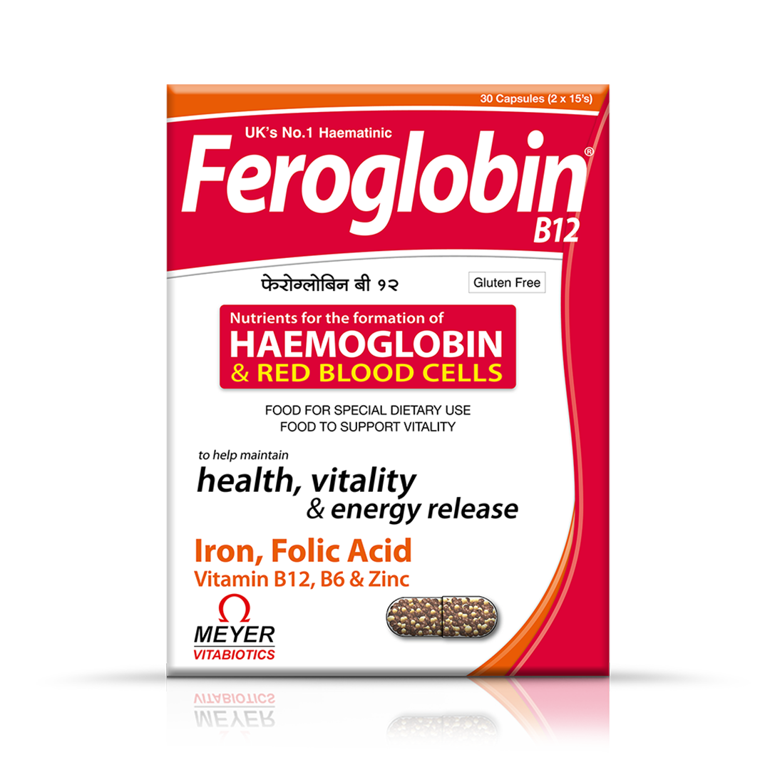  Iron and Vitamin B12 Supplement - Buy Feroglobin B12 Capsules