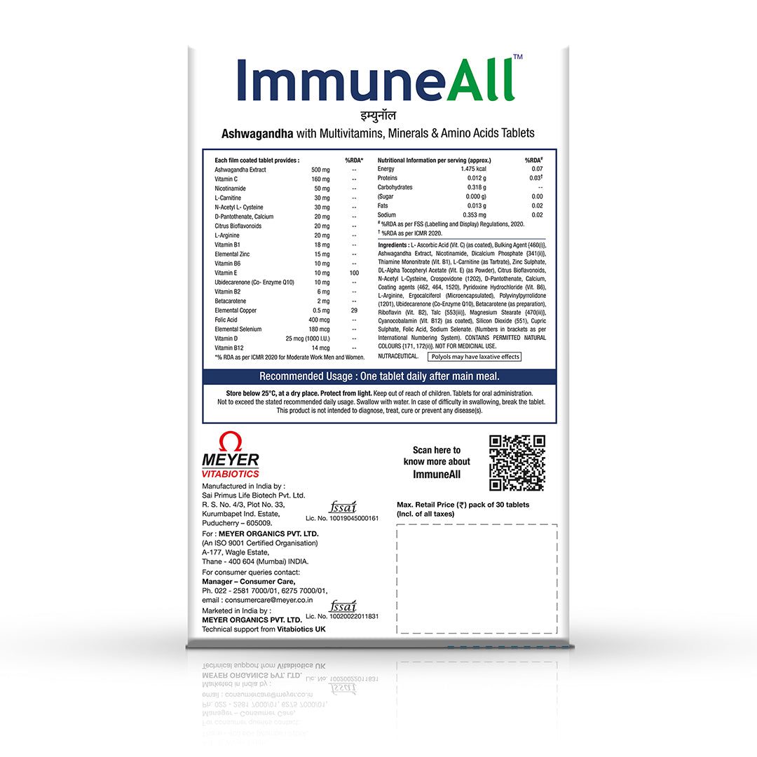 Immune All Tablets-30'S Pack-Sale