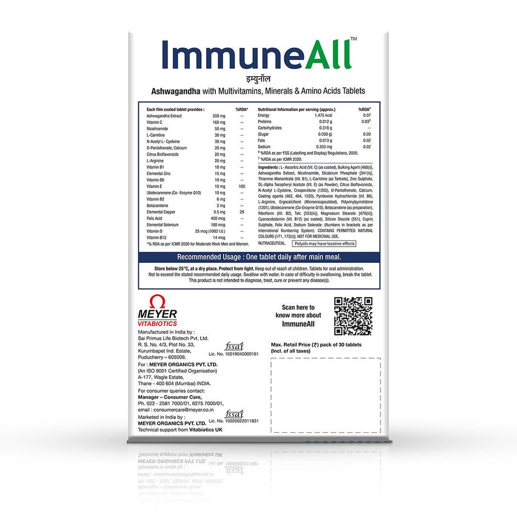 Immune All Tablets-30'S Pack-Sale