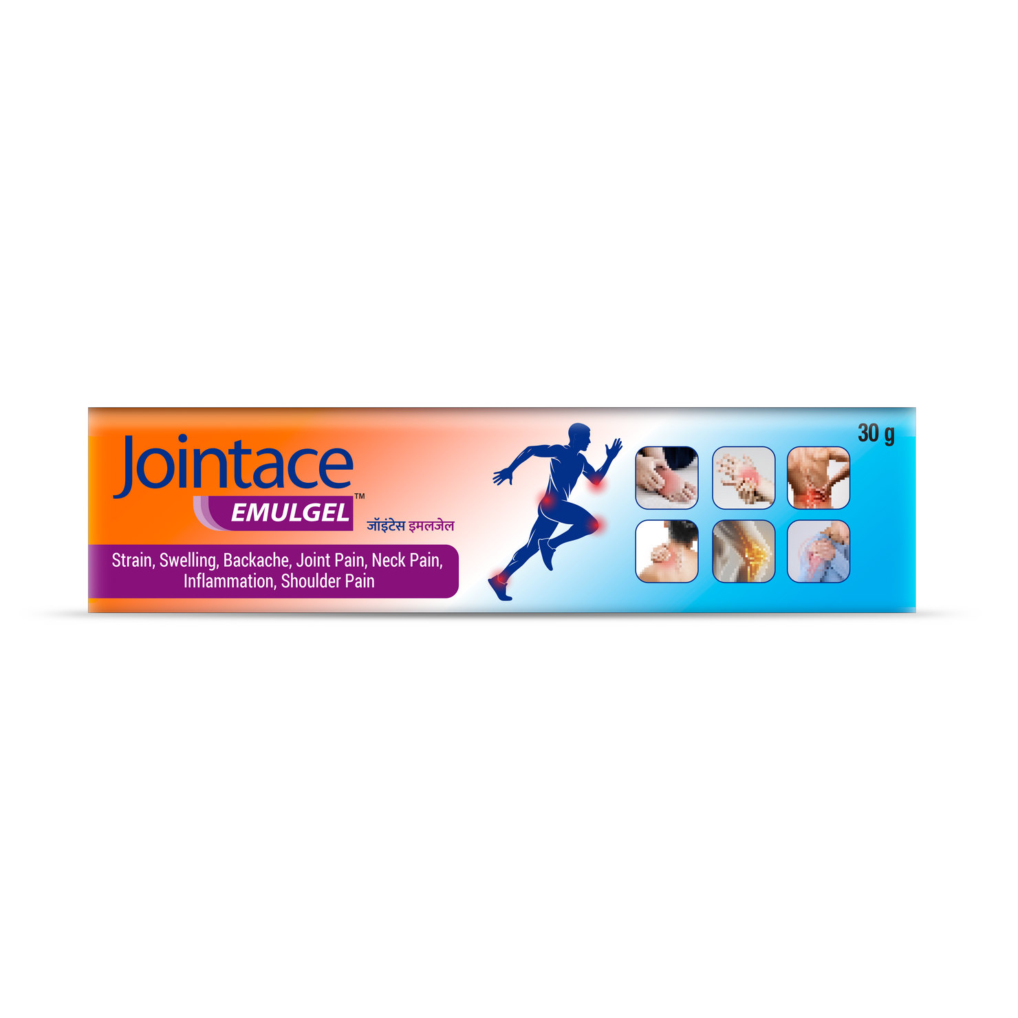 Jointace Pain Relief Emulgel | Diclofenac, Menthol & Methyl Salicylate | Fast Relief for Joint & Muscle Pain |30 g