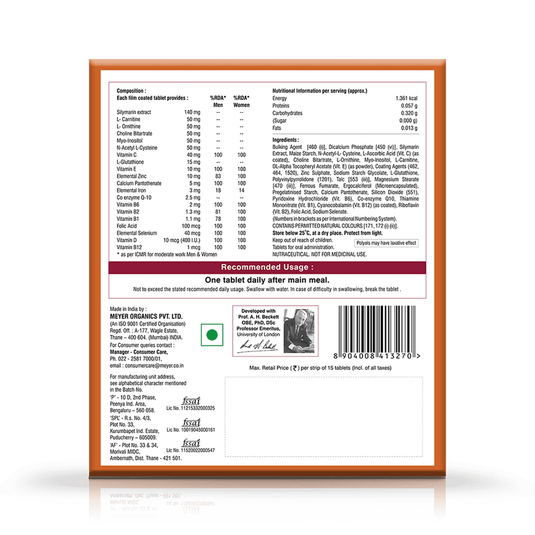 Liveril Forte Strip Of 15 Tablets