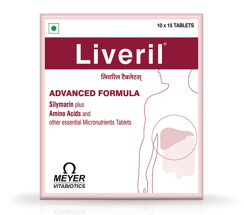 Buy Liveril Healthy Liver Function Tablets | Vitabiotics