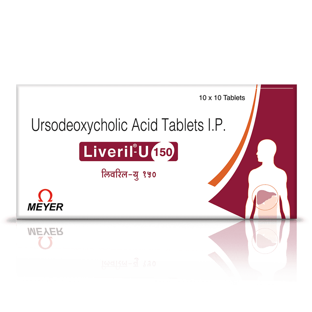Liveril-U 150 10 Tablets 1 Strip