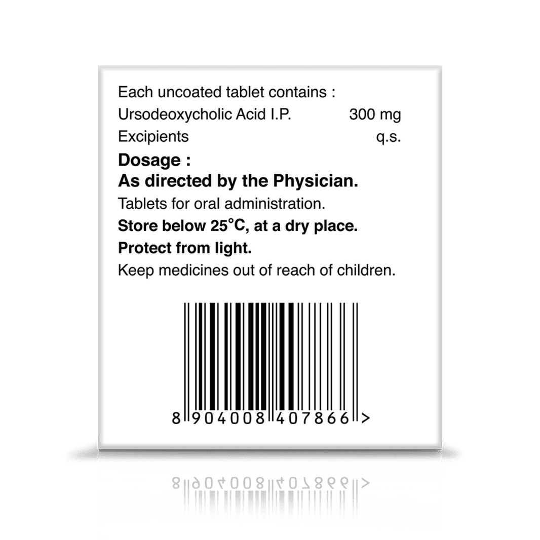 Liveril-U 300 10 Tablets 1 Strip