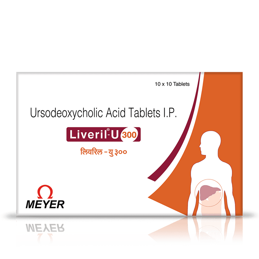 Liveril-U 300 10 Tablets 1 Strip