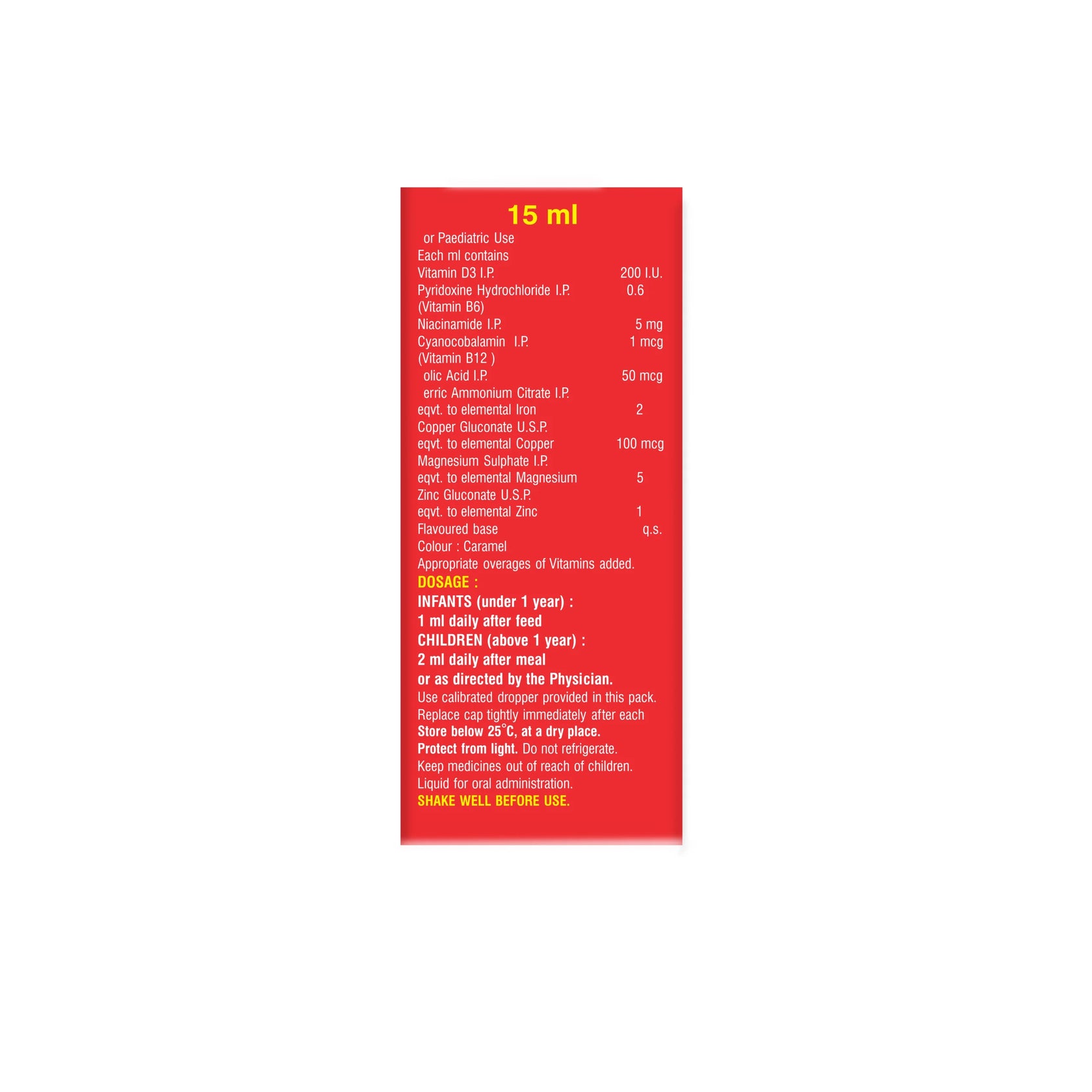 Mim Z Drops 15 Ml Bottle
