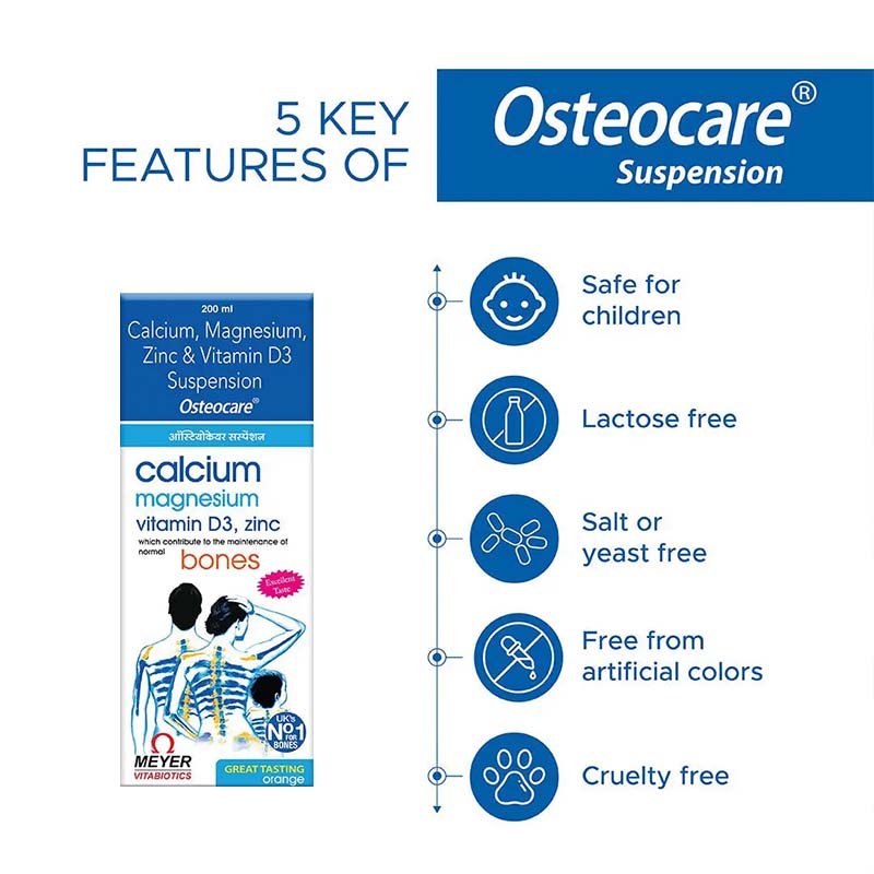Osteocare Suspension for Bone Health 200 ml