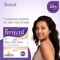 Perfectil Multivitamin for Skin, Hair & Nail for Men & Women | 30 Veg Tablets