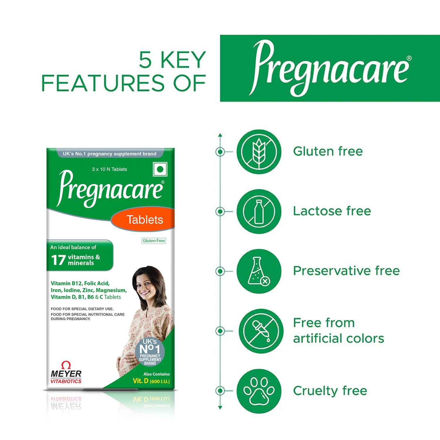 Pregnacare 30 Tablets