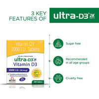 Ultra D3 2K - 60 Tablets