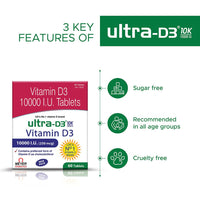 Ultra D3 10K - 15 Tablet 1 Strip