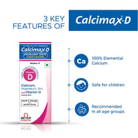 Calcimax-D Liquid Calcium 200Ml