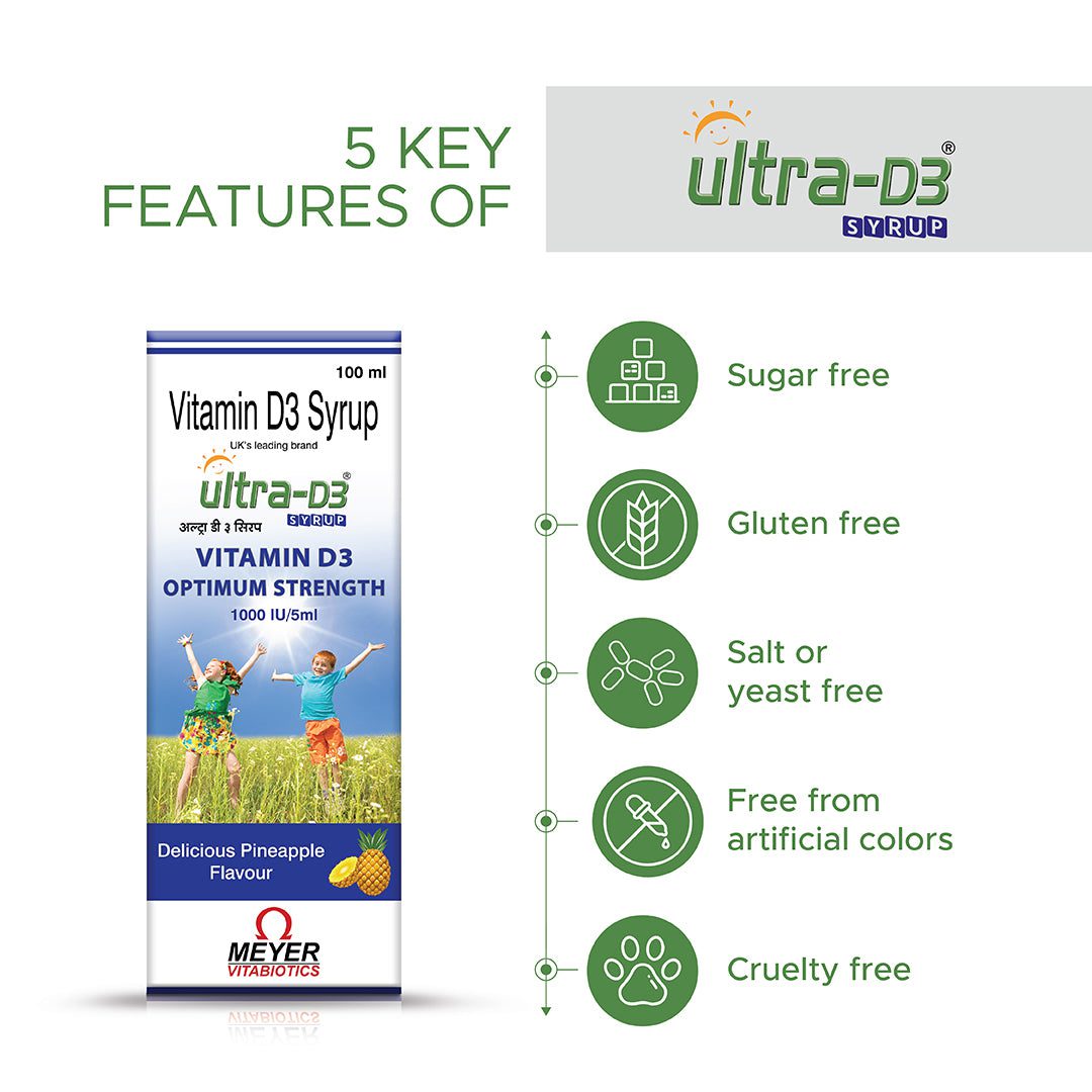 Ultra D3 Syrup 100 Ml Bottle