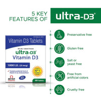 Ultra D3 Tablets - 30 Tablets