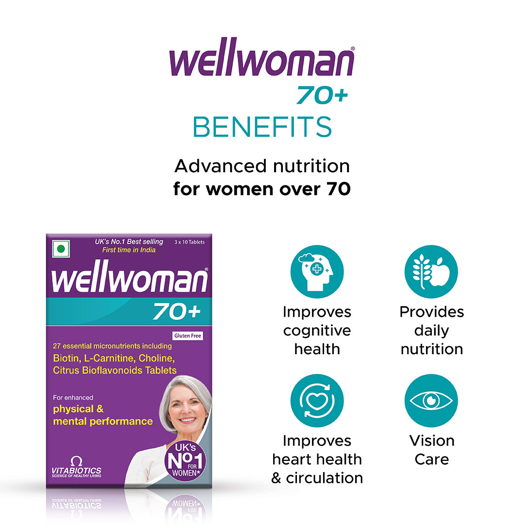 Wellwoman 70+ Tablets