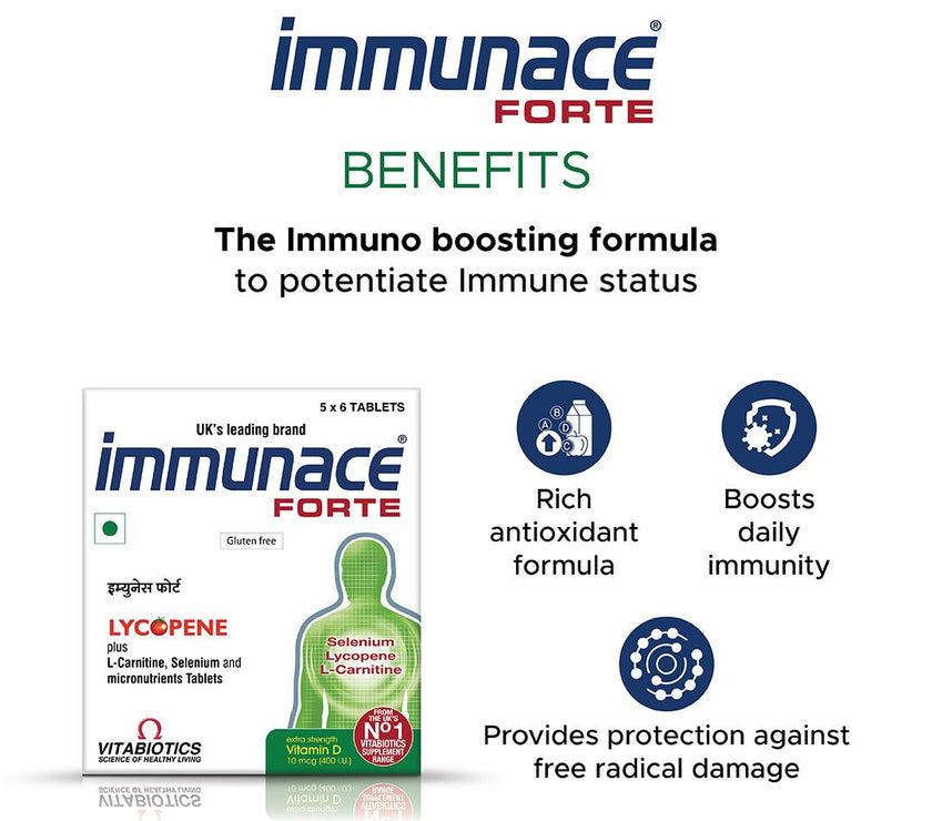 Buy Immunace Forte– Immune Support Supplement | Vitabiotics