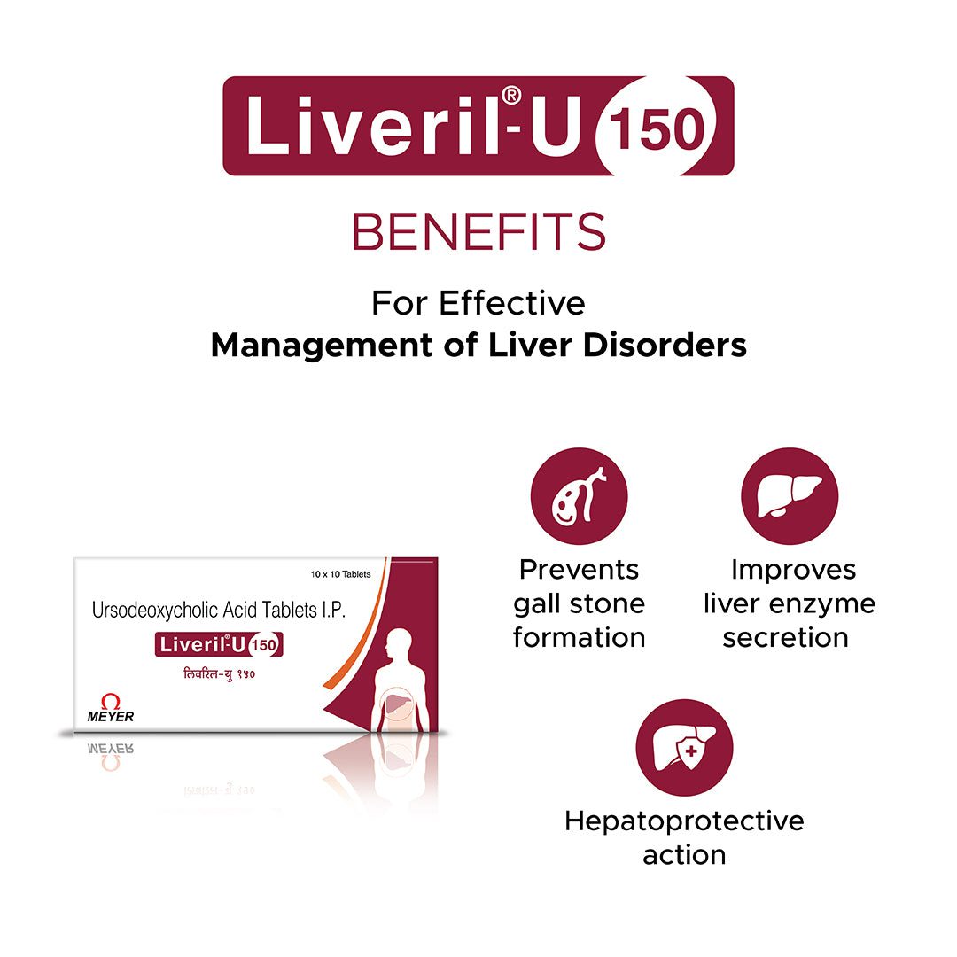 Liveril-U 150 10 Tablets 1 Strip