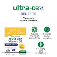 Ultra D3 2K - 60 Tablets