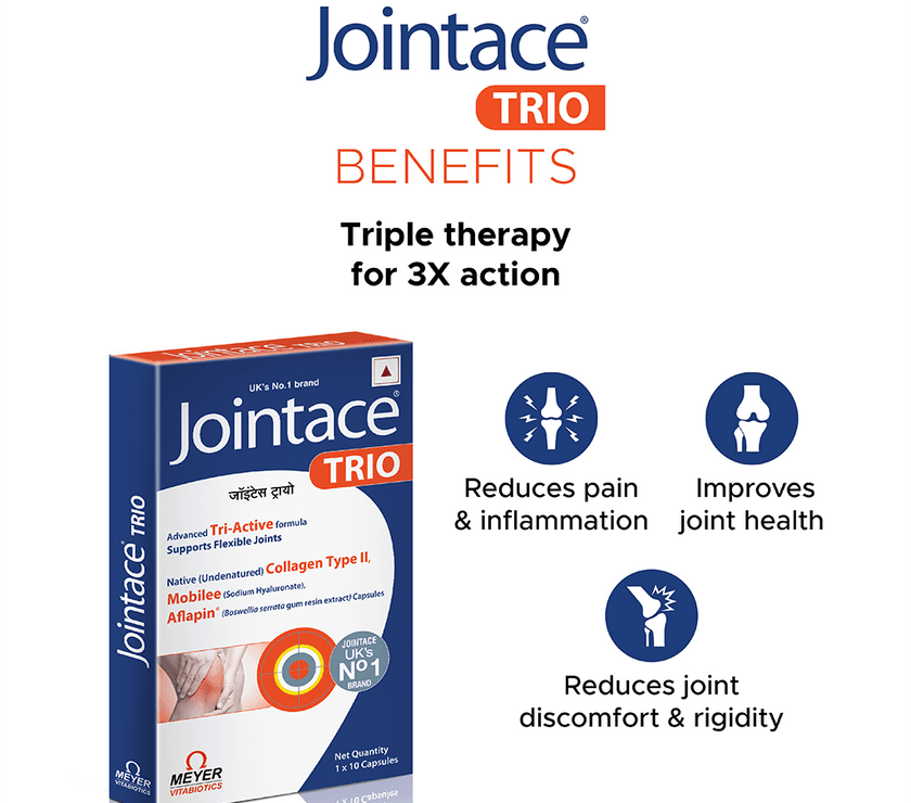 Buy Jointace Trio Capsules - Joint Support | Vitabiotics