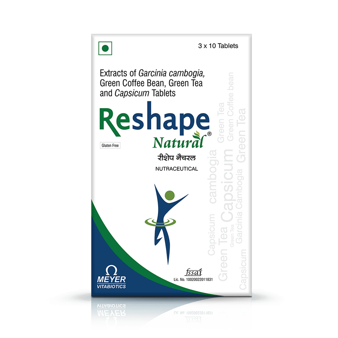 Reshape Natural Weight Loss 10 Tablets - 1 Strip