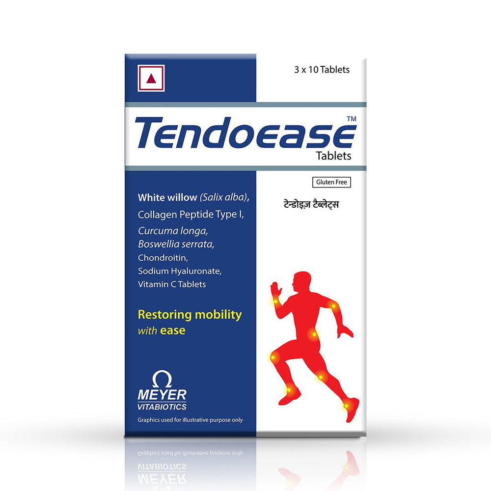 Tendoease Tablets | 1 Strip - 10 Tablets
