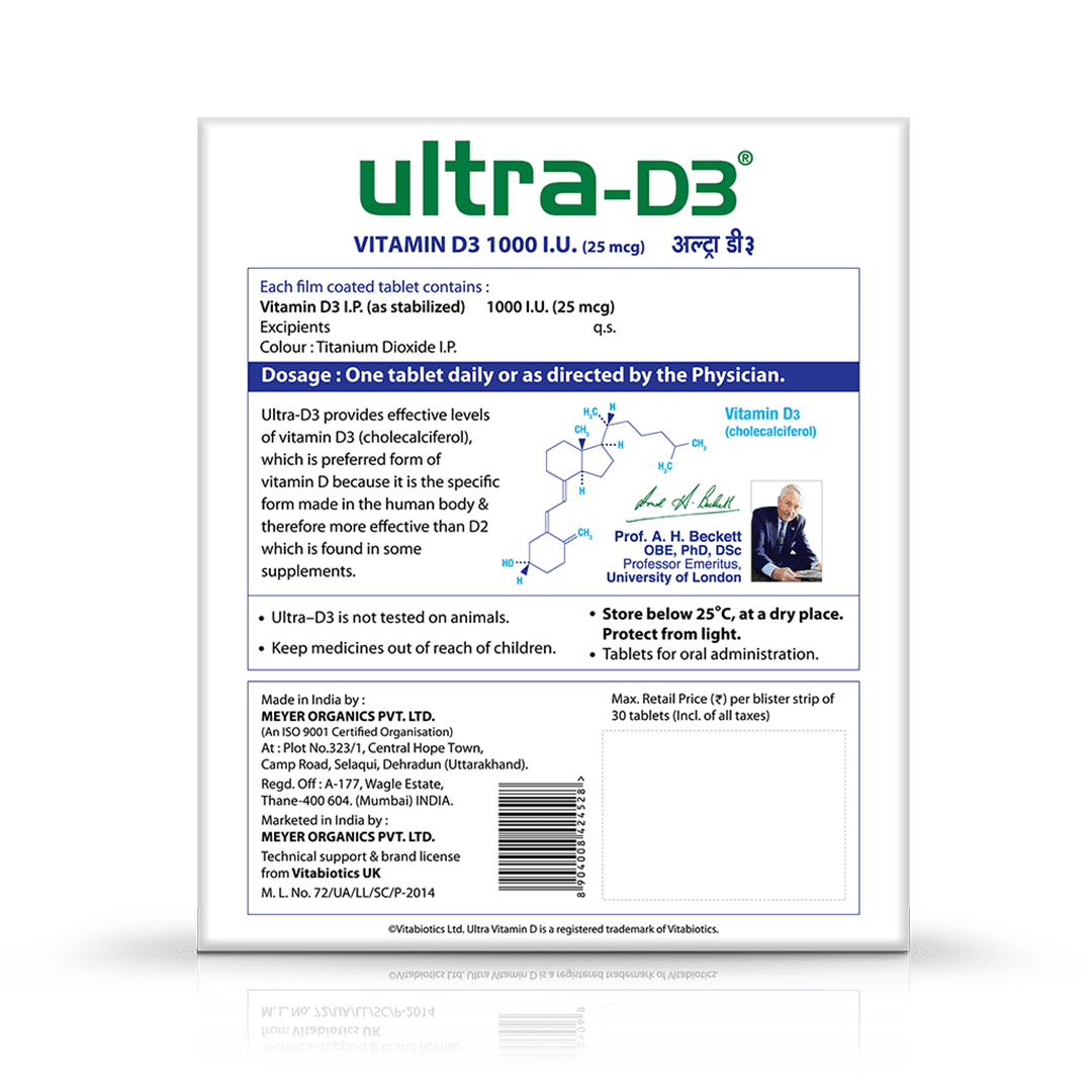Ultra D3 Tablets - 30 Tablets