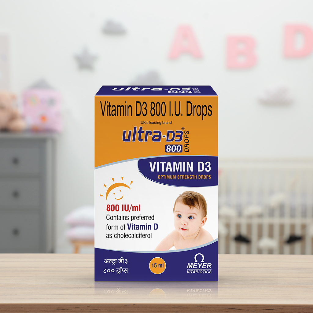 Vitamin D3 supplements oral drops