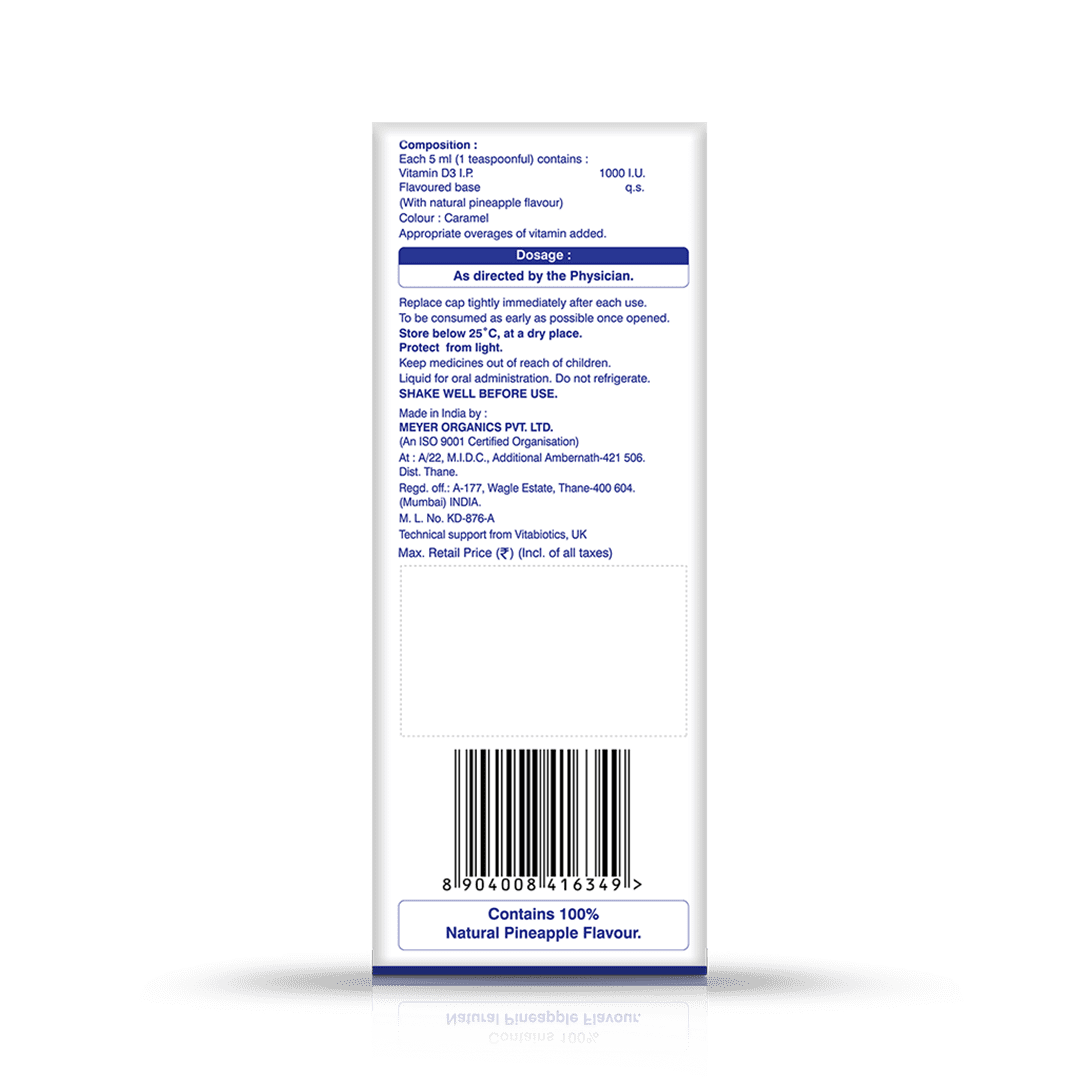 Ultra D3 Syrup 100 Ml Bottle
