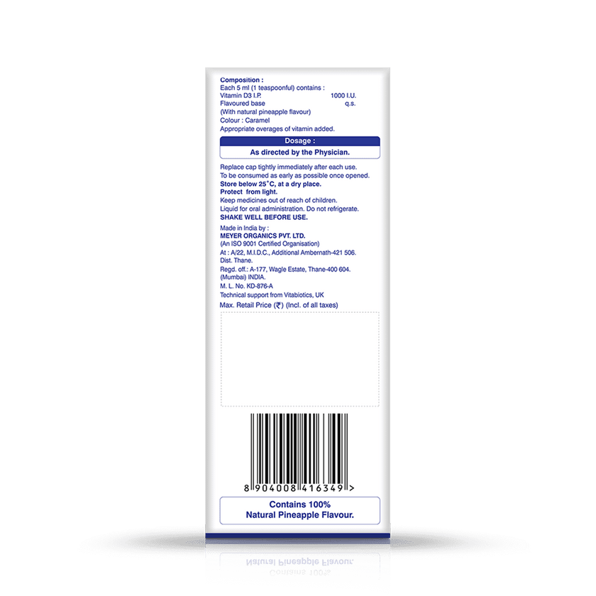 Ultra D3 Syrup 100 Ml Bottle
